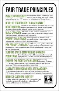 fair trade principles