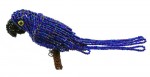 mini beaded macaw, mini beaded parrot