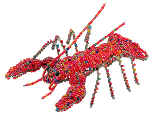 mini lobster figurine