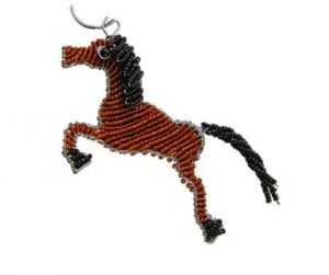 horse key chain, horse keychain, horse keyring