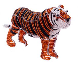 beaded tiger