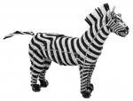 beaded zebra figurine