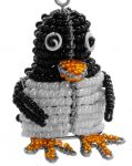 penguin key chain, penguin keychain, penguin keyring