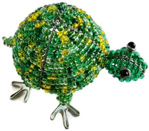 beaded turtle, beaded tortoise