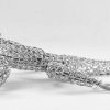 wire gecko sculpture, wire lizard sculpture