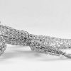 wire gecko sculpture, wire lizard sculpture
