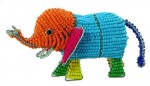 beaded elephant. beaded elephant figurine