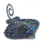 beaded stringray, beaded manta