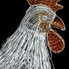 wire rooster