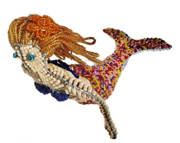 beaded mermaid