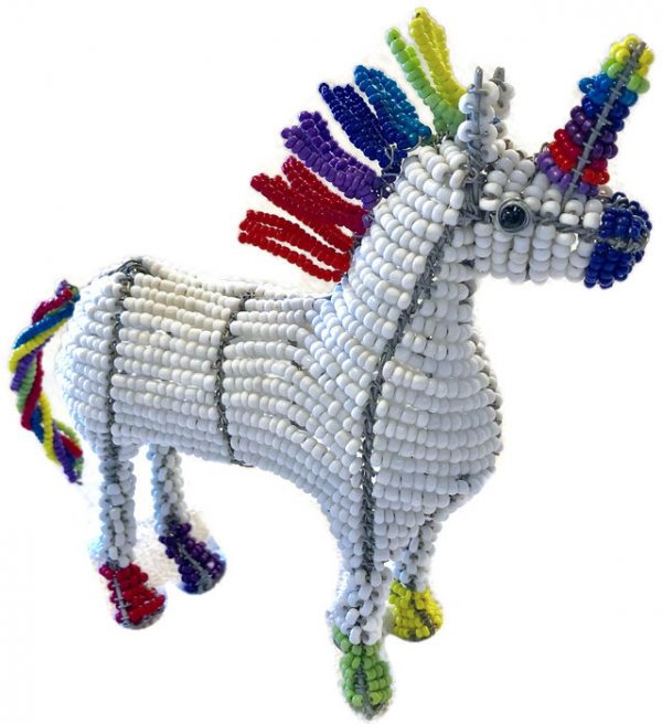 beaded unicorn