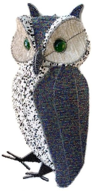 beaded owl