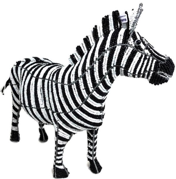 beaded zebra