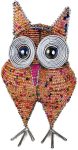 beaded owl figurine
