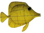 yellow tang figurine